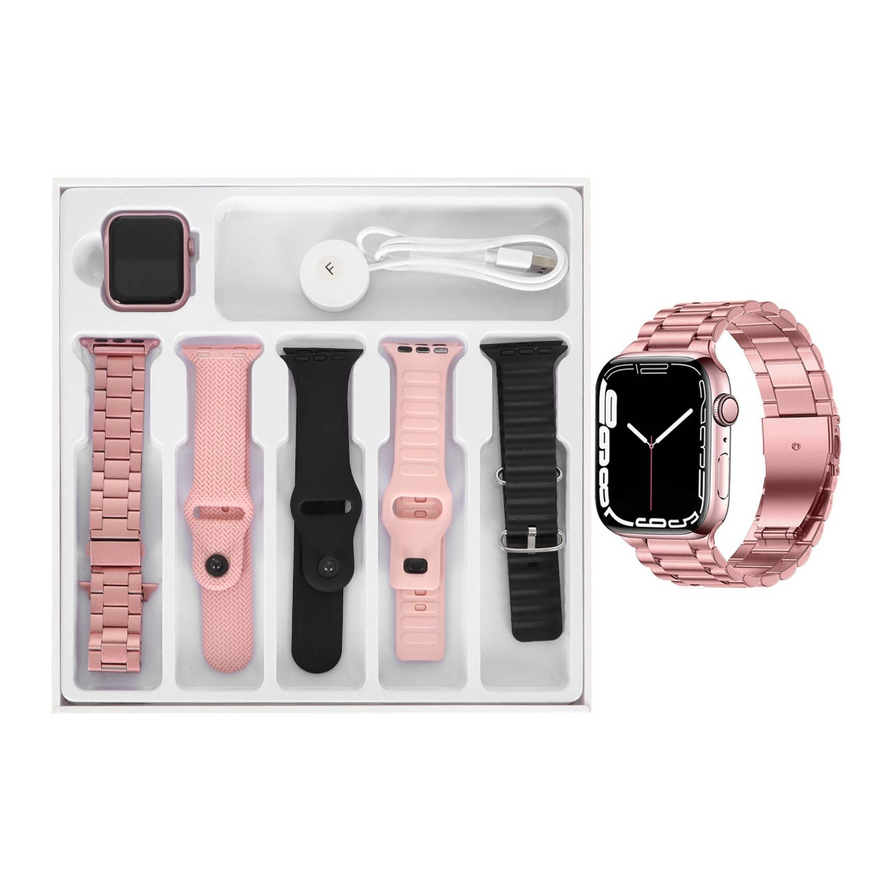 ساعت هوشمند طرح اپل واچ مدل Wisme X12 Mini