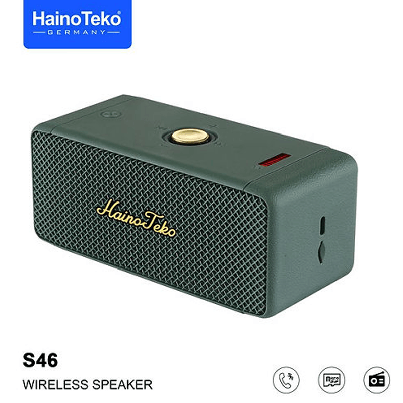 اسپیکر بلوتوثی هاینو تکو مدل Haino Teko S46
